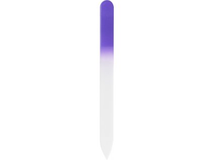 Sklenený pilník Bohemia Crystal fialový