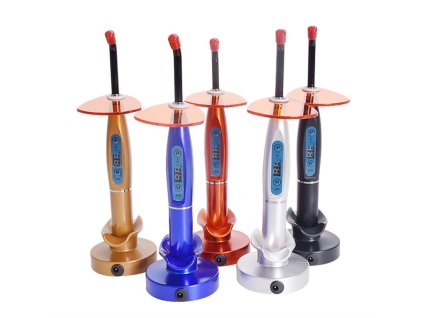 12799 2 uv vytvrzovaci lampa dobijeci niti stribrna