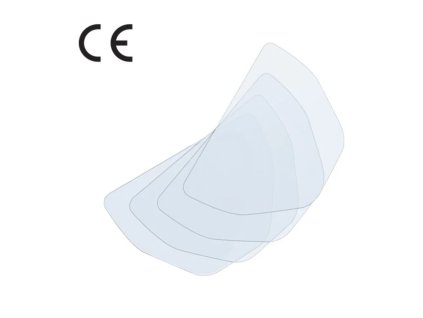 Comfort relax náhradní ochranný štít 4 ks