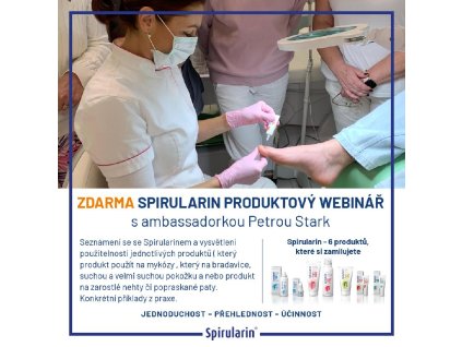 Spirularin produktový webinář