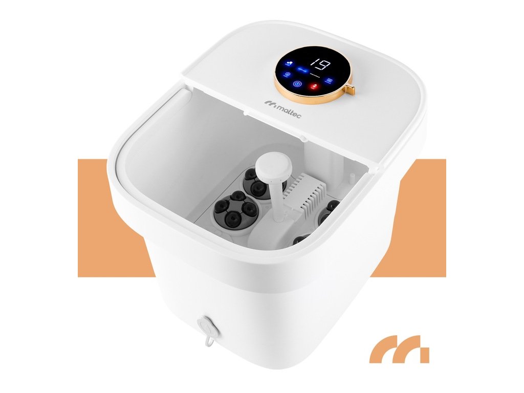 MASAZER DO STOP WODNY HYDROMASAZER NOG GRZANIE ROLKI TIMER LED 500W Waga produktu z opakowaniem jednostkowym 4 9 kg (1)