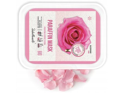 Parafina kosmetyczna do stop dloni 500ml zapachowa kwiatowa ROSE ROZA