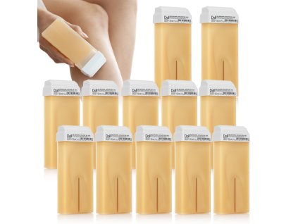 DOLL Xanitalia Depilacja wosk do depilacji w rolce 10 2 GOLD 100 ml