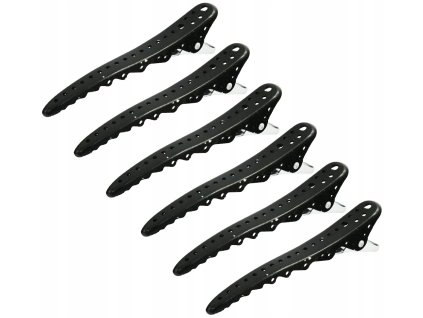 Kadeřnické sponky do vlasů černé