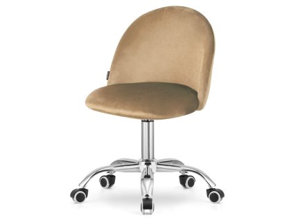 Krzeslo obrotowe GLORIA OFFICE SAND VELVET [23928] 1200