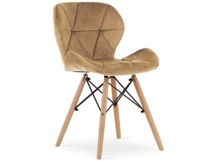 Krzeslo tapicerowane VASTO SAND VELVET [25832] 1200