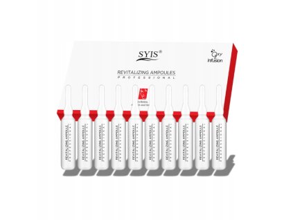 SYIS ampulki REWITALIZUJACE REGENERACJA skory twarzy 10 x 3 ml