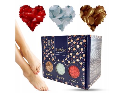 ItalWax Zestaw LIMITOWANEJ KOLEKCJI wosk twardy 1 5kg do depilacji
