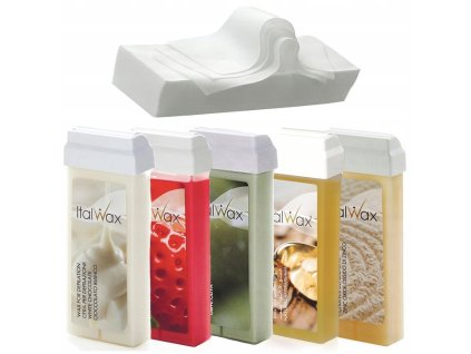 ITALWAX wosk w rolce 100ml ZESTAW 5szt MIX paski