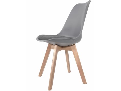 Krzeslo skandynawskie MONZA ST LIGHT GREY Grey Fabric II [5854] 1200
