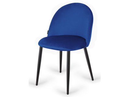 Krzeslo tapicerowane GLORIA BLUE VELVET [16200] 1200