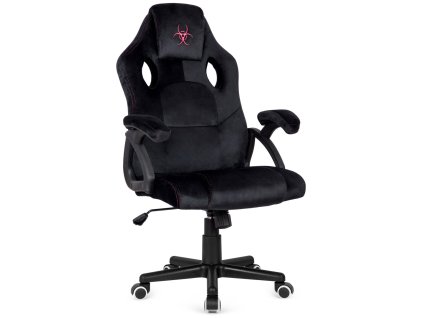 Fotel obrotowy do biurka CARRERA M ALCANTARA BLACK STAR OUTLET [23168] 1200