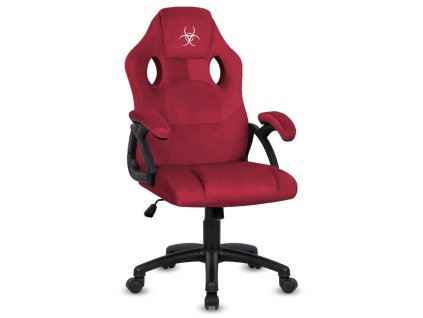 Fotel obrotowy do biurka CARRERA M ALCANTARA BURGUNDY [28559] 1200