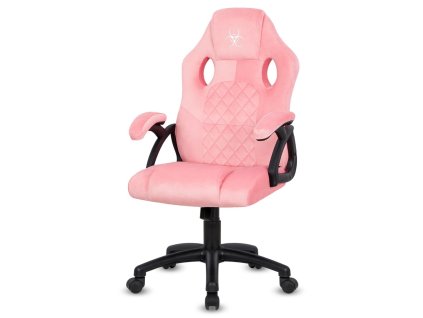 Fotel obrotowy do biurka CARRERA M ALCANTARA CARO PINK [28543] 1200