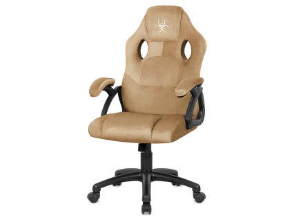 Fotel obrotowy do biurka CARRERA M ALCANTARA BEIGE [19929] 1200