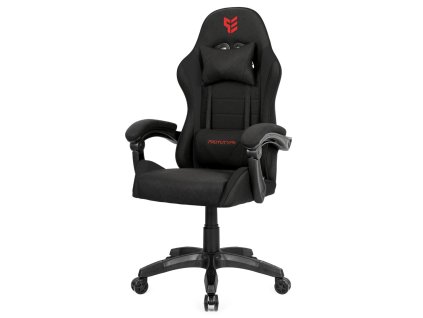 Fotel obrotowy gamingowy HERO ENZO BLACK FABRIC [21980] 1200
