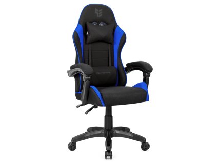 Fotel obrotowy gamingowy HERO ENZO BLUE FABRIC [21602] 1200