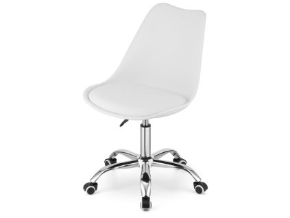 Krzeslo obrotowe MONZA OFFICE WHITE PU [25316] 1200