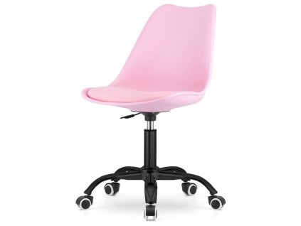 Krzeslo obrotowe MONZA OFFICE PINK PU SMOKE [25385] 1200