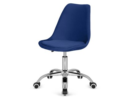 Krzeslo obrotowe MONZA OFFICE Blue Velvet [20610] 1200