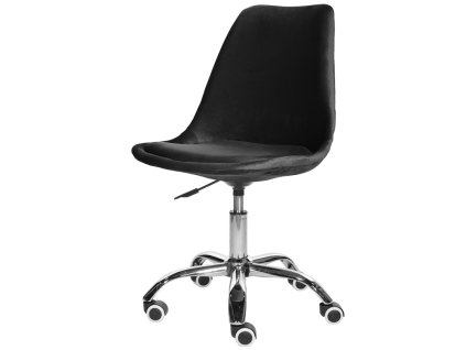 Krzeslo obrotowe MONZA OFFICE Black Velvet [23316] 1200