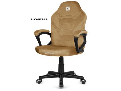 Fotel obrotowy do biurka MARIO ALCANTARA BEIGE [21779] 1200