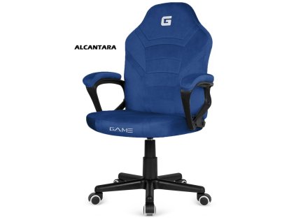 Fotel obrotowy do biurka MARIO ALCANTARA BLUE [28934] 1200