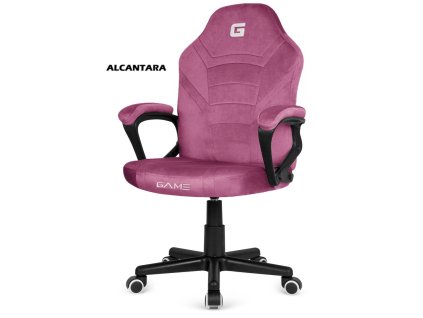 Fotel obrotowy do biurka MARIO ALCANTARA PURPLE [28589] 1200