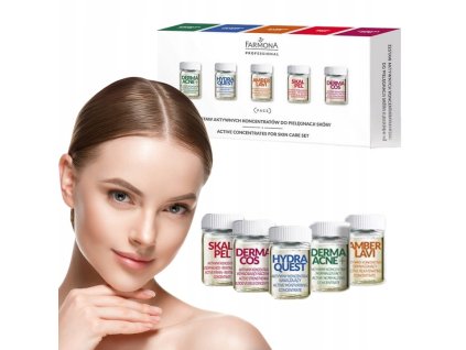 Farmona 10 x 5 ml zestaw aktywnych koncentratow do pielegnacji skory