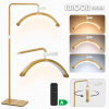 Kosmetická stojací LED lampa Moon Pro MAX – zlatá