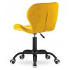 Krzeslo obrotowe VASTO OFFICE VELVET MUSTARD SMOKE [24601] 1200