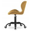 Krzeslo obrotowe VASTO OFFICE VELVET HONEY SMOKE [24338] 1200