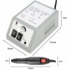 FREZARKA DO PAZNOKCI MANICURE PEDICURE ELEKTRYCZNA MOCNA 30W ZESTAW FREZOW Napiecie 240 V