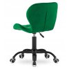 Krzeslo obrotowe VASTO OFFICE VELVET GREEN SMOKE [23815] 1200