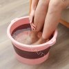 Poreczna Miska Skladana z Wypustkami Brodzik do Pedicure Moczenia Stop Roz EAN GTIN 5905178763533
