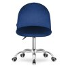 Krzeslo obrotowe GLORIA OFFICE BLUE VELVET [23897] 1200