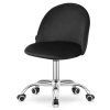 Krzeslo obrotowe GLORIA OFFICE BLACK VELVET [23919] 1200