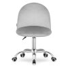 Krzeslo obrotowe GLORIA OFFICE LIGHT GREY VELVET [23921] 1200