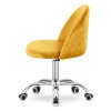 Krzeslo obrotowe GLORIA OFFICE MUSTARD VELVET [23903] 1200