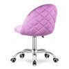 Krzeslo obrotowe GLORIA OFFICE VIOLET VELVET [23203] 1200