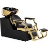 Kadeřnický mycí box EP-13 černo-zlatý