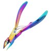 Manikúrní kleštičky na nehty IM-984-4,75 duhové