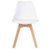 Krzeslo skandynawskie MONZA WHITE PU [6613] 1200