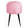 Krzeslo tapicerowane GLORIA PINK VELVET [12403] 1200