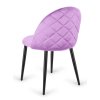 Krzeslo tapicerowane GLORIA VIOLET VELVET [15510] 1200