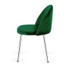 Krzeslo tapicerowane GLORIA GREEN VELVET SILVER [24007] 1200