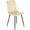 Krzeslo tapicerowane BORGO VELVET BEIGE [20320] 1200