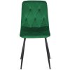 Krzeslo tapicerowane BORGO VELVET GREEN [26605] 1200