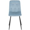 Krzeslo tapicerowane BORGO VELVET LIGHT BLUE [11687] 1200
