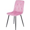 Krzeslo tapicerowane BORGO VELVET PINK [9671] 1200